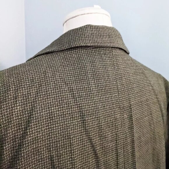 The Territory Ahead Blazer Mens 48R Green Sport Coat Jacket Wool 3 Button - Picture 7 of 8